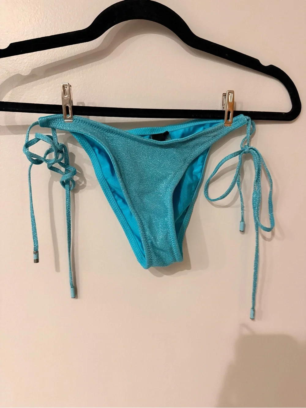 Triangl swimwear Shimmery Teal Triangle Bikini